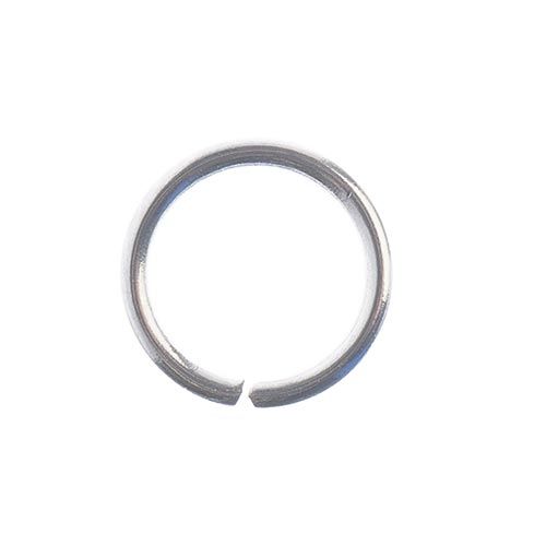 Anneaux simple acier inoxydable - 8 mm / 100pcs