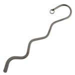15.5cm - Signet zig zag avec anneau