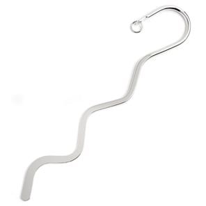 15.5cm - Signet zig zag avec anneau