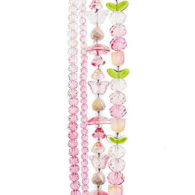 Crystal Lane - Rondelles et perles mix • 4 brins