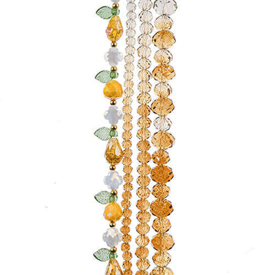 Crystal Lane - Rondelles et perles mix • 4 brins