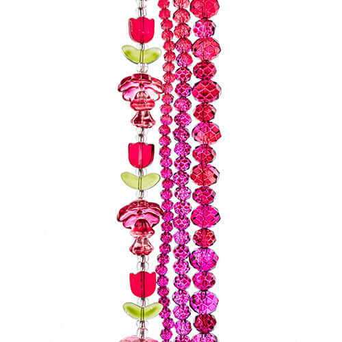 Crystal Lane - Rondelles et perles mix • 4 brins