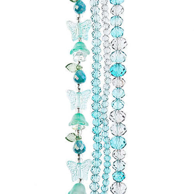 Crystal Lane - Rondelles et perles mix • 4 brins