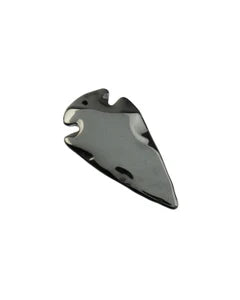 24x45mm - Arrowhead Pendant - Hematite