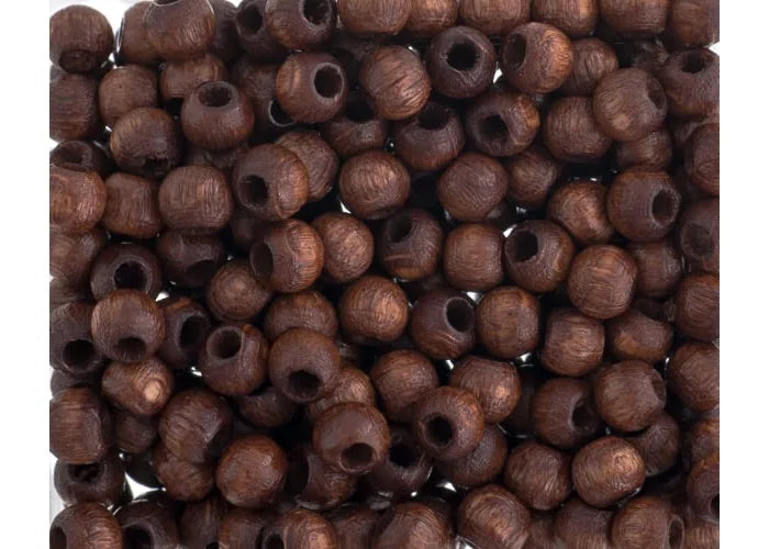 4 mm - Wooden Beads - Ø=2 mm