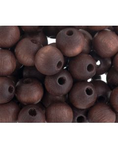 10 mm -  Perles de bois · Quantités et couleurs variées