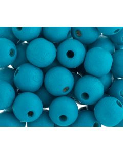10 mm -  Perles de bois · Quantités et couleurs variées