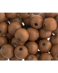 10 mm -  Perles de bois · Quantités et couleurs variées