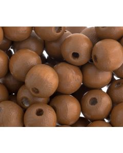 Wooden beads 12 mm ( hole 3 mm ) (~ 50un)