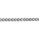 2.4mm - Perles de métal nickel - LF/NF