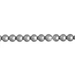 3mm - Perles de métal nickel - LF/NF