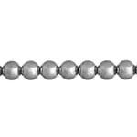 5mm - Perles de métal nickel - LF/NF