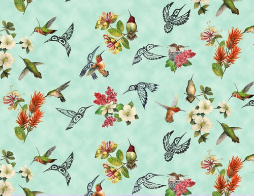 hummingbird vision 29000 - Jade 100% Cotton Designer