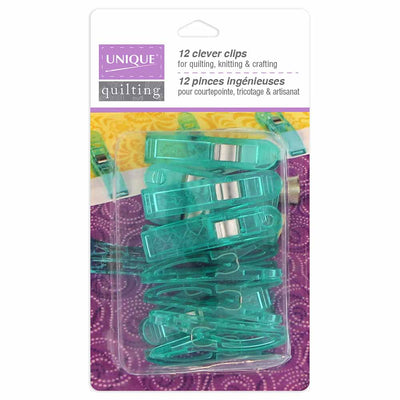 Large clips for sewing & crafts - 12 pcs