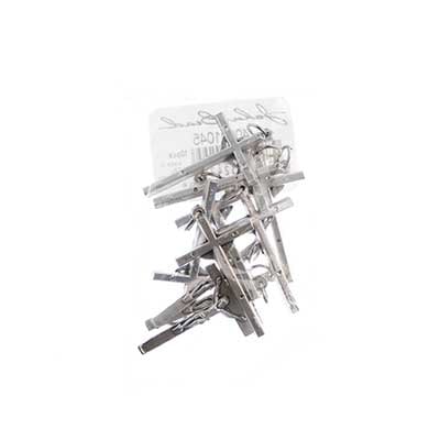 23x28mm - Religous cross nickel without ring