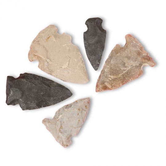 1-1/4" à 2" - Small Stone Arrowheads - un