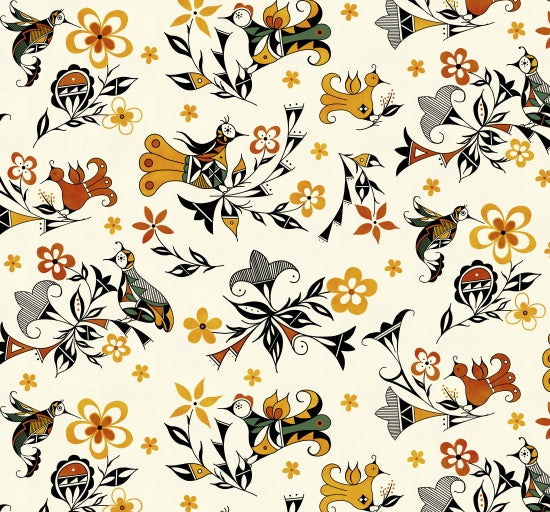 Heritage 47001 - Gold 100% Cotton Designer
