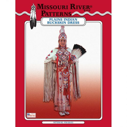 Plains Native Buckskin Dress - Missouri River