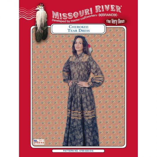 Patron de robe Cherokee «Tear Dress» - Missouri River