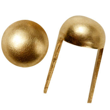 Metal Stud for belt, pipe, etc. / Brass (100)