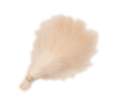 12 pcs - Imitation plume «Fluffs» d'aigle - peinte à la main 4 à 6 pouces