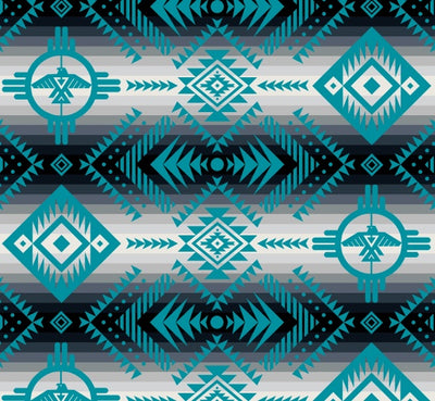 Thunderbird 647 - Teal 100% Cotton Designer