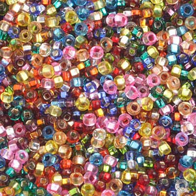 Preciosa Seedbead 10/0 - SB00099 Silverlined Assorted