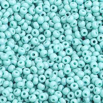 Preciosa Seedbead 10/0 - SB01016 Opaque Turquoise