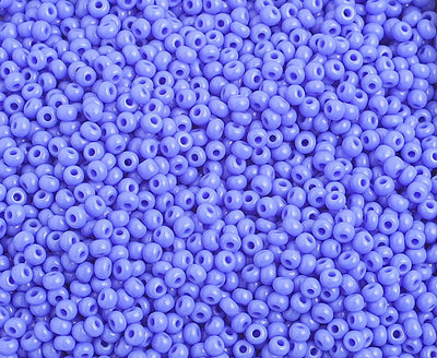 Preciosa Seedbead 10/0 - SB01046 Opaque Light Royal Blue