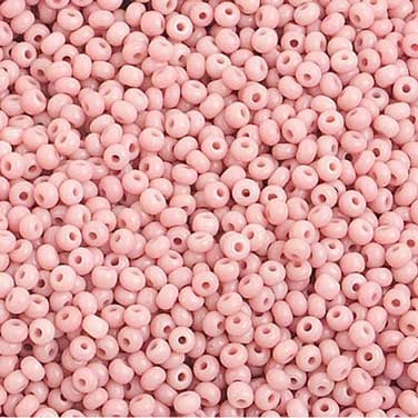 Preciosa Seedbead 10/0 - SB01052 Opaque Pink Solgel