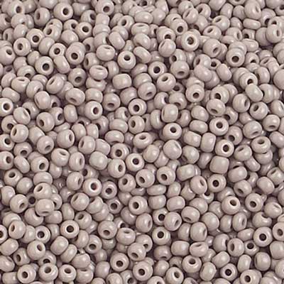 Preciosa Seedbead 10/0 - SB01060 Opaque Grey