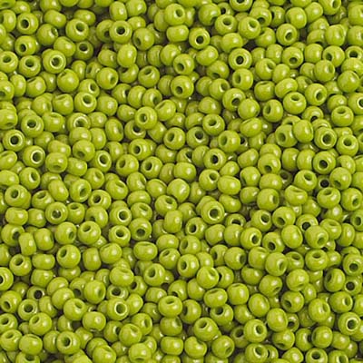 Preciosa Seedbead 10/0 - SB01066 Opaque Olive