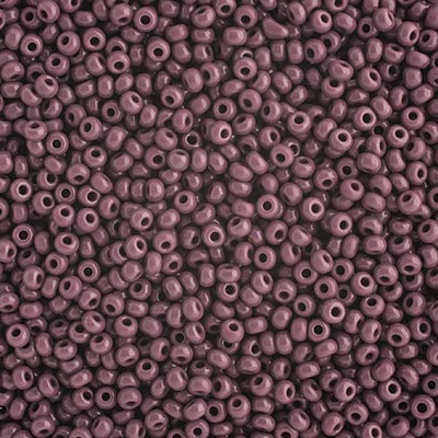 Preciosa Seedbead 10/0 - SB01067 Opaque Dark Mauve