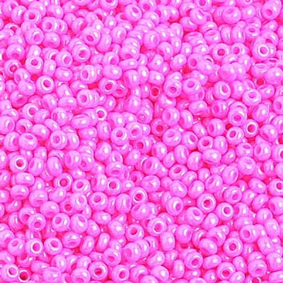 Preciosa Seedbead 10/0 - SB01150 Opaque Dyed Rose