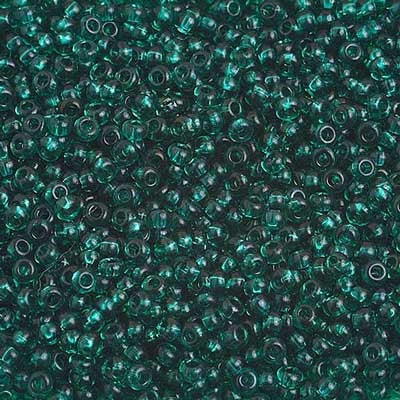 Preciosa Seedbead 10/0 - SB01178 Transparent Teal