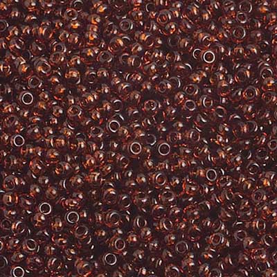 Preciosa Seedbead 10/0 - SB01182 Transparent Brown