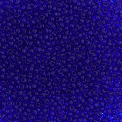 Preciosa Seedbead 10/0 - SB01192 Transparent Royal Blue