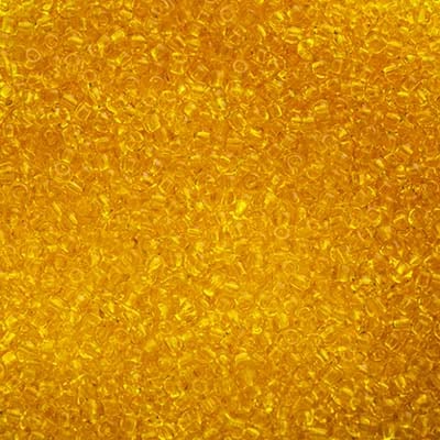 10/0 - SB01194 Jaune transparent · Preciosa rocaille||Preciosa Seedbead 10/0 - SB01194 Transparent Yellow