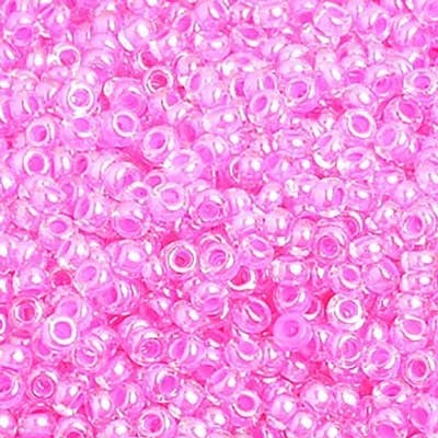 10/0 - SB01367 Coeur coloré rose · Preciosa rocaille||Preciosa Seedbead 10/0 - SB01367 Colorlined Rose