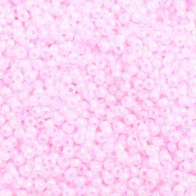 Preciosa Seedbead 10/0 - SB01437 Opaque Dyed Iris Pink