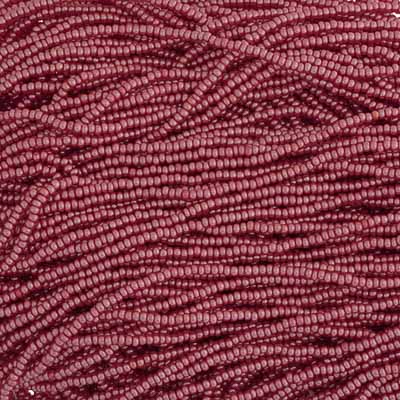 10/0 - SB01472S Rouge nacré chalk · Preciosa rocaille||Preciosa Seedbead 10/0 - SB01472S Chalk Pearl Red Strung