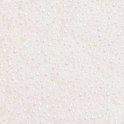 10/0 - SB01476 Blanc nacré chalk · Preciosa rocaille||Preciosa Seedbead 10/0 - SB01476 Chalk Pearl White