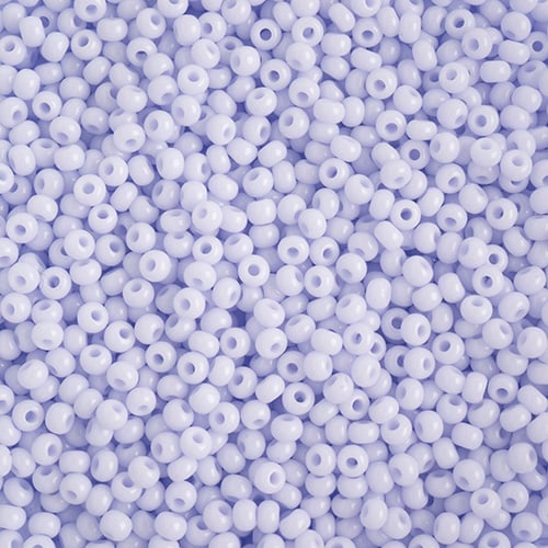 Preciosa Seedbead 10/0 - SB01521 Opaque Natural Lilac