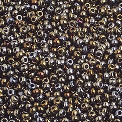 Preciosa Seedbead 10/0 - SB01550 Opaque Iris Brown