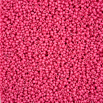 Preciosa Seedbead 10/0 - SB01562 Chalk Terra Intensive Rose Matt