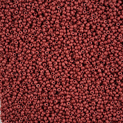 Preciosa Seedbead 10/0 - SB01568 Chalk Terra Intensive Brown Matt