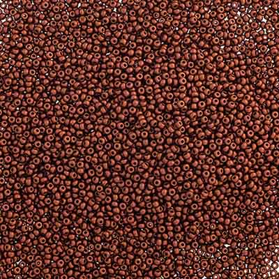 Preciosa Seedbead 10/0 - SB02218 Opaque Metallic Copper