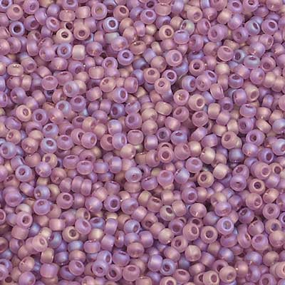 Preciosa Seedbead 10/0 - SB02305 Transparent Light Amethyst AB Matt