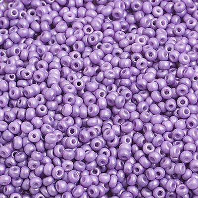 Preciosa Seedbead 10/0 - SB02329 Opaque Shiny Violet