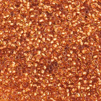 Preciosa Seedbead 10/0 - SB02347 Topaz/Copperline